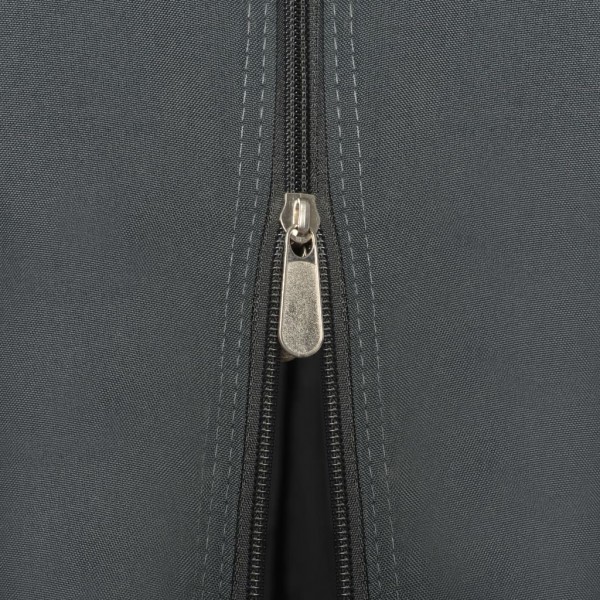 Gazebo com cortinas alumínio 4x3x2.6 m preto M 4