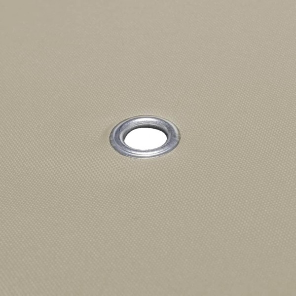 Toldo de cenador 2 niveles 310 g/m² 3x3 m gris topo M 5