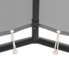 Gazebo 4x4 m antracite 4