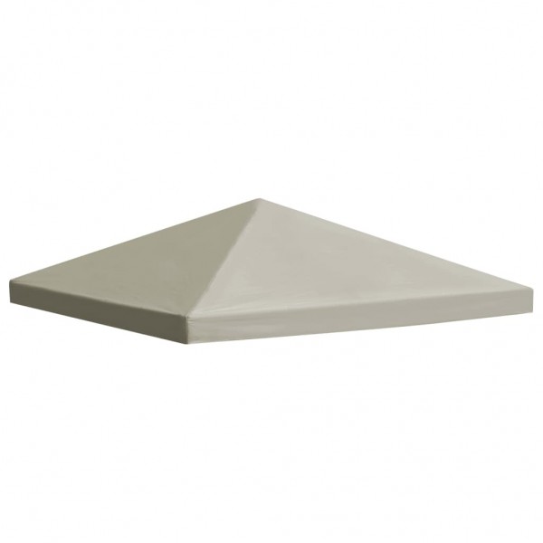 Toldo de cenador 310 g/m² 3x3 m beige D
