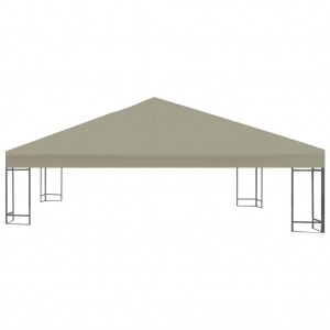 Toldo de cenador 310 g/m² 3x3 m beige H