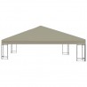 Toldo de cenador 310 g/m² 3x3 m beige 2