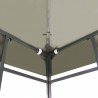 Toldo de cenador 310 g/m² 3x3 m beige 4