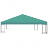 Toldo de cenador 310 g/m² 3x3 m verde 2