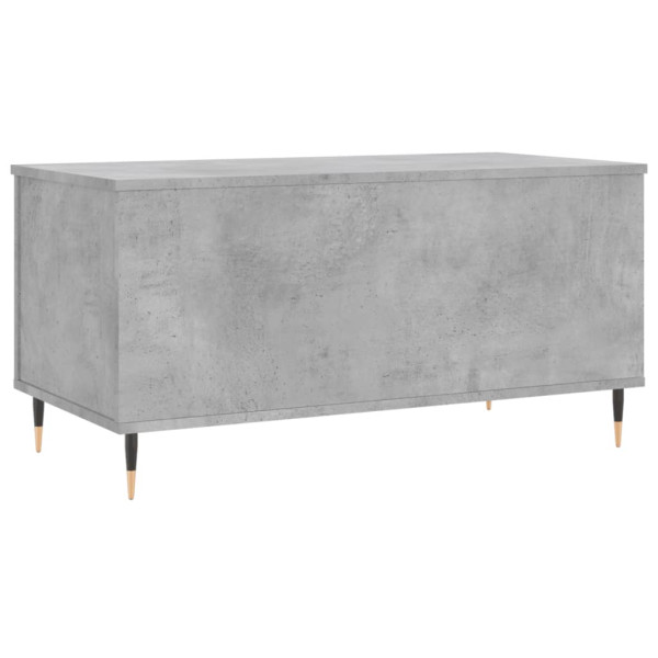 Mesa de centro 90x44.5x45 derivados de madeira cinzento cimento M 5