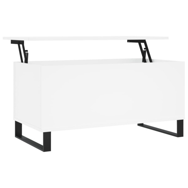 Mesa de centro 90x44.5x45 cm derivados de madeira branco M 2