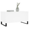 Mesa de centro 90x44.5x45 cm derivados de madeira branco 4