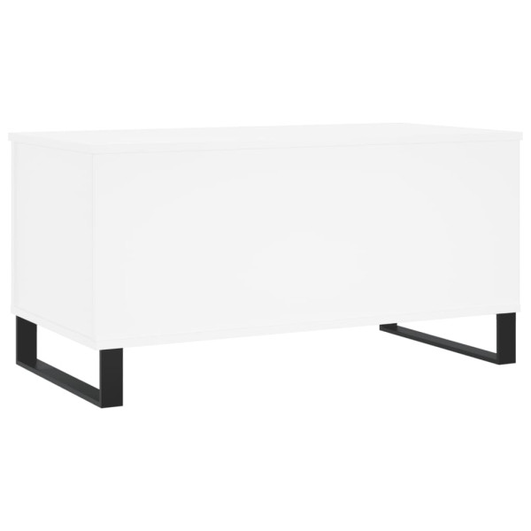 Mesa de centro madera contrachapada blanco 90x44.5x45 cm M 5