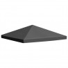 Toldo de cenador 310 g/m² 3x3 m gris 1