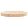 Tablero de mesa redondo madera maciza de pino Ø40x3 cm 4
