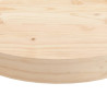 Tablero de mesa redondo madera maciza de pino Ø40x3 cm 5