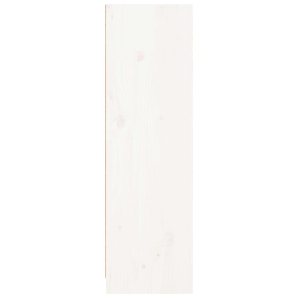 Estante 70x33x110 cm madeira de pinho maciça branco M 5