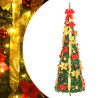 Árvore de Natal artificial pop-up 100 LED verde 150 cm 1
