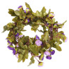 Guirnaldas de flores artificiales 6 uds morado claro 215 cm 2