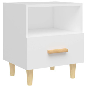 Mesa de cabeceira 40x35x47 cm branco H