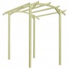 Pérgola de jardín de madera pino impregnada 180x197x210 cm 1