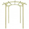 Pergola de jardim de madeira de pinho impregnada 180x197x210 cm 2