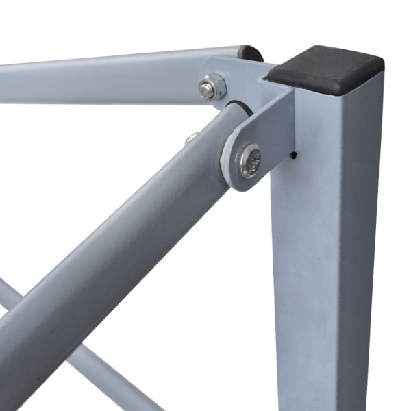 Cenador plegable con 2 paredes verde 3x3 m M 5