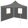 Carpa pleglable Pop-Up con 2 paredes 3x3 m antracita 1