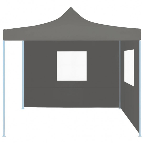 Carpa pleglable Pop-Up con 2 paredes 3x3 m antracita M 2