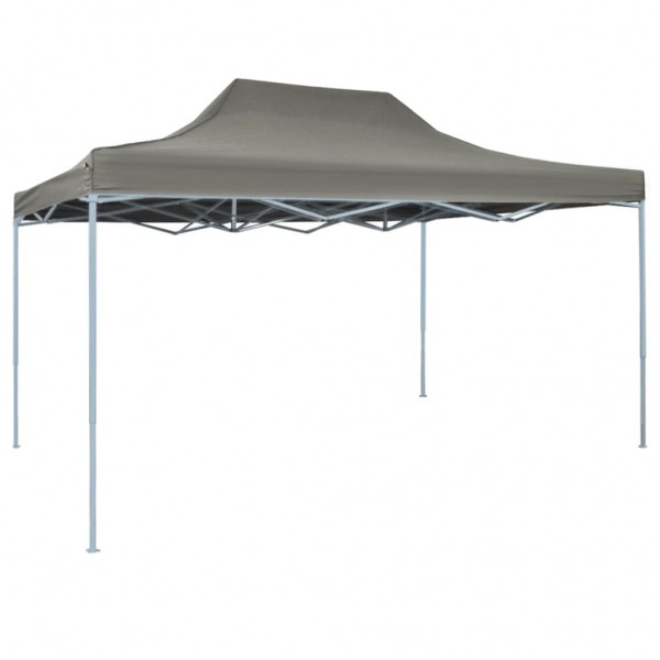 Carpa pleglable Pop-Up gris antracita 3x4.5 m D
