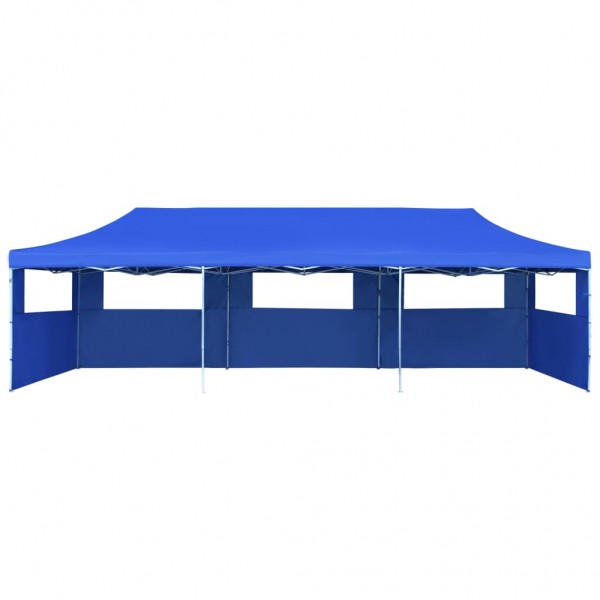 Tenda para festas pop-up dobrável c/ 5 paredes 3x9 m azul M 5