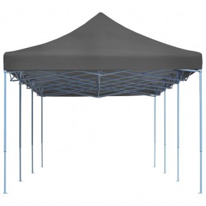 Carpa plegable Pop-up 3x9 m gris antracita H