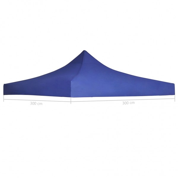 Teto para tenda de festas 3 x 3 m azul M 4