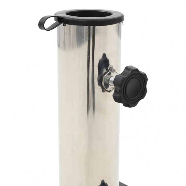 Base de guarda-sol quadrada granito 28.5 kg preto M 2