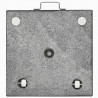 Base de sombrilla cuadrada de granito negro 28.5 kg 4