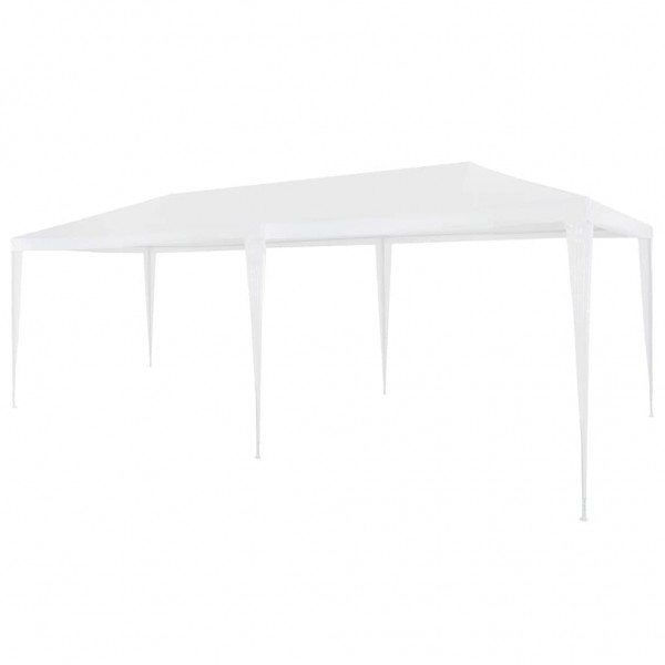 Carpa para fiestas PE blanca 3x6 m D