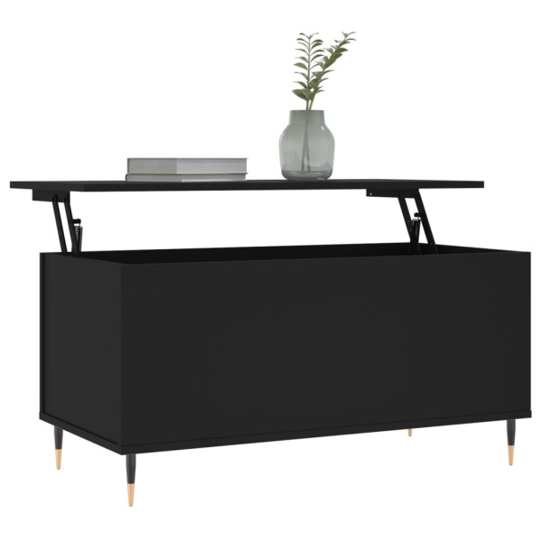 Mesa de centro 90x44.5x45 cm derivados de madeira preto M 3