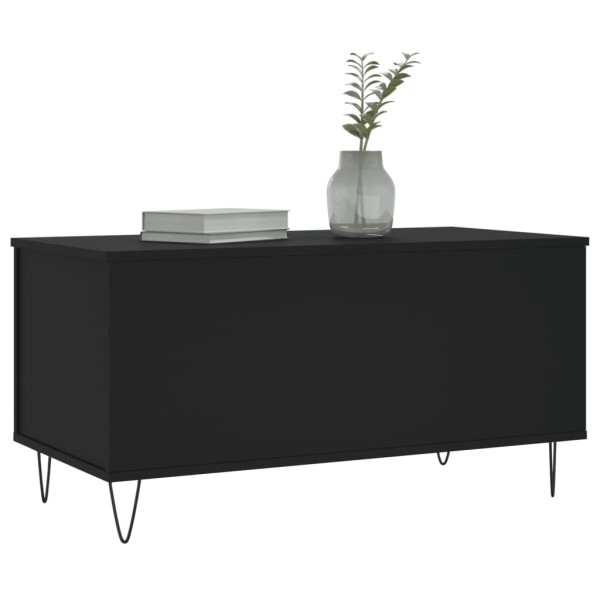Mesa de centro 90x44.5x45 cm derivados de madeira preto M 4