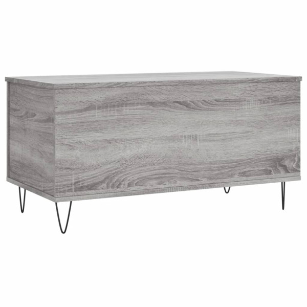 Mesa de centro 90x44.5x45 cm derivados de madeira cinza sonoma M 5