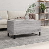 Mesa de centro madera contrachapada gris Sonoma 90x44.5x45 cm 1