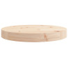 Tablero de mesa redondo madera maciza de pino Ø30x3 cm 4