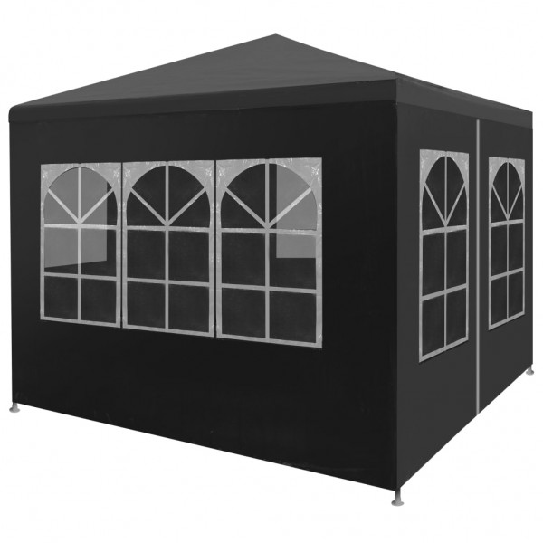 Carpa para celebraciones gris antracita 3x3 m D