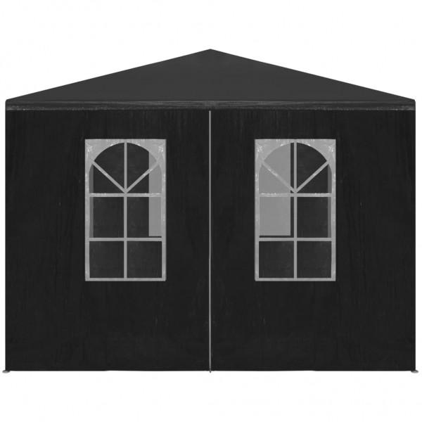 Carpa para celebraciones gris antracita 3x3 m M 4