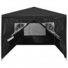Carpa para celebraciones gris antracita 3x3 m 5