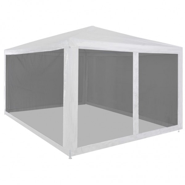 Carpa de celebraciones plegable con 4 paredes de malla 4x3 m D