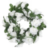 Guirnaldas de flores artificiales 6 uds blanco 240 cm 2