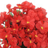 Guirnaldas de flores artificiales 3 uds rojo 85 cm 5