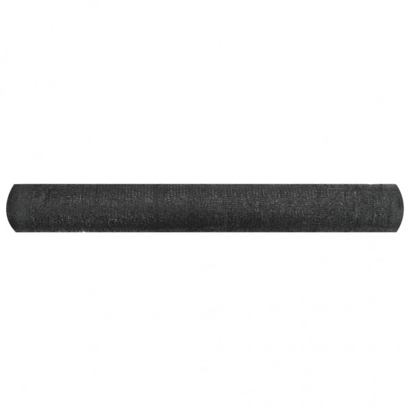 Red de privacidad HDPE 1x25 m negro M 4