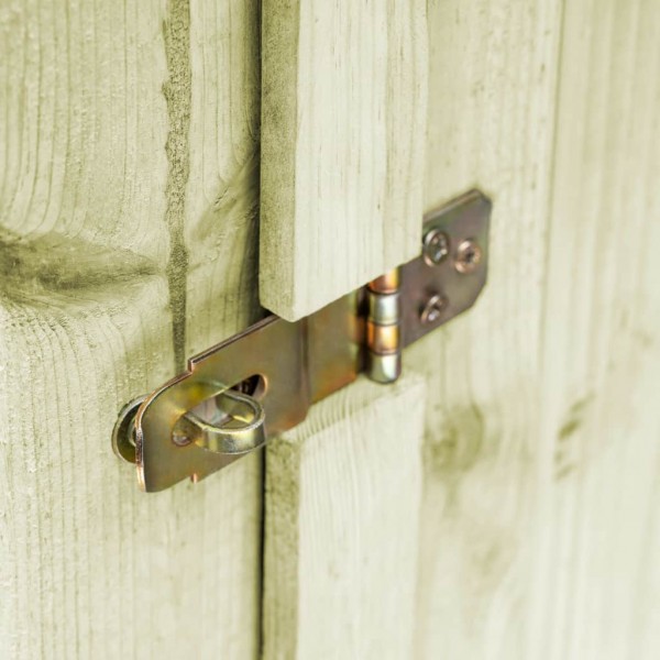 Abrigo para ferramentas de jardim em madeira de pinho 182x76x175 cm M 2