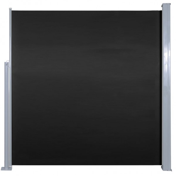 Toldo lateral retráctil 140x300 cm negro M 2