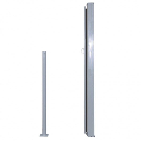 Toldo lateral retrátil 140x300 cm preto M 3