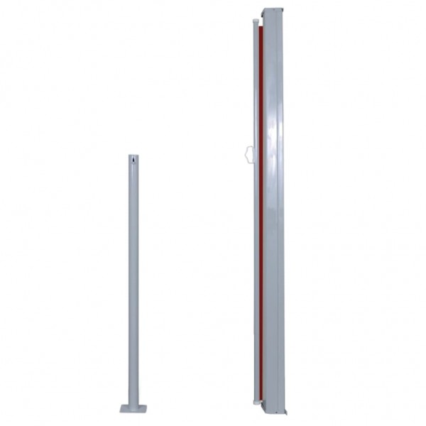 Toldo lateral retrátil 140x300 cm vermelho M 3