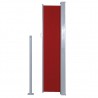 Toldo lateral retráctil 140x300 cm rojo 5