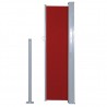 Toldo lateral retráctil 120x300 cm rojo 5