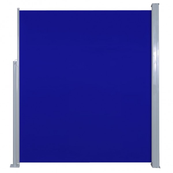 Toldo lateral retráctil 160x500 cm azul M 2